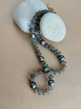 Pearls and Labradorite Necklace – N 3082