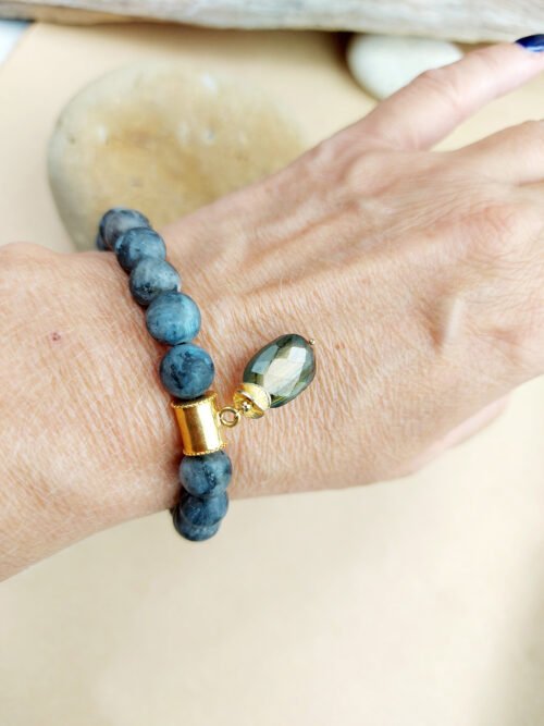 Labradorite Avaasi Signature bracelet – B 1305
