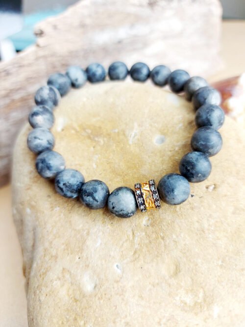 Avaasi diamond Labradorite bracelet – B 1230