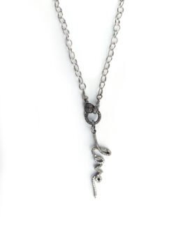 Diamond Love Pendant and clasp necklace – N 2913