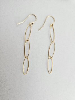 14k Gold-Filled Chain Earrings