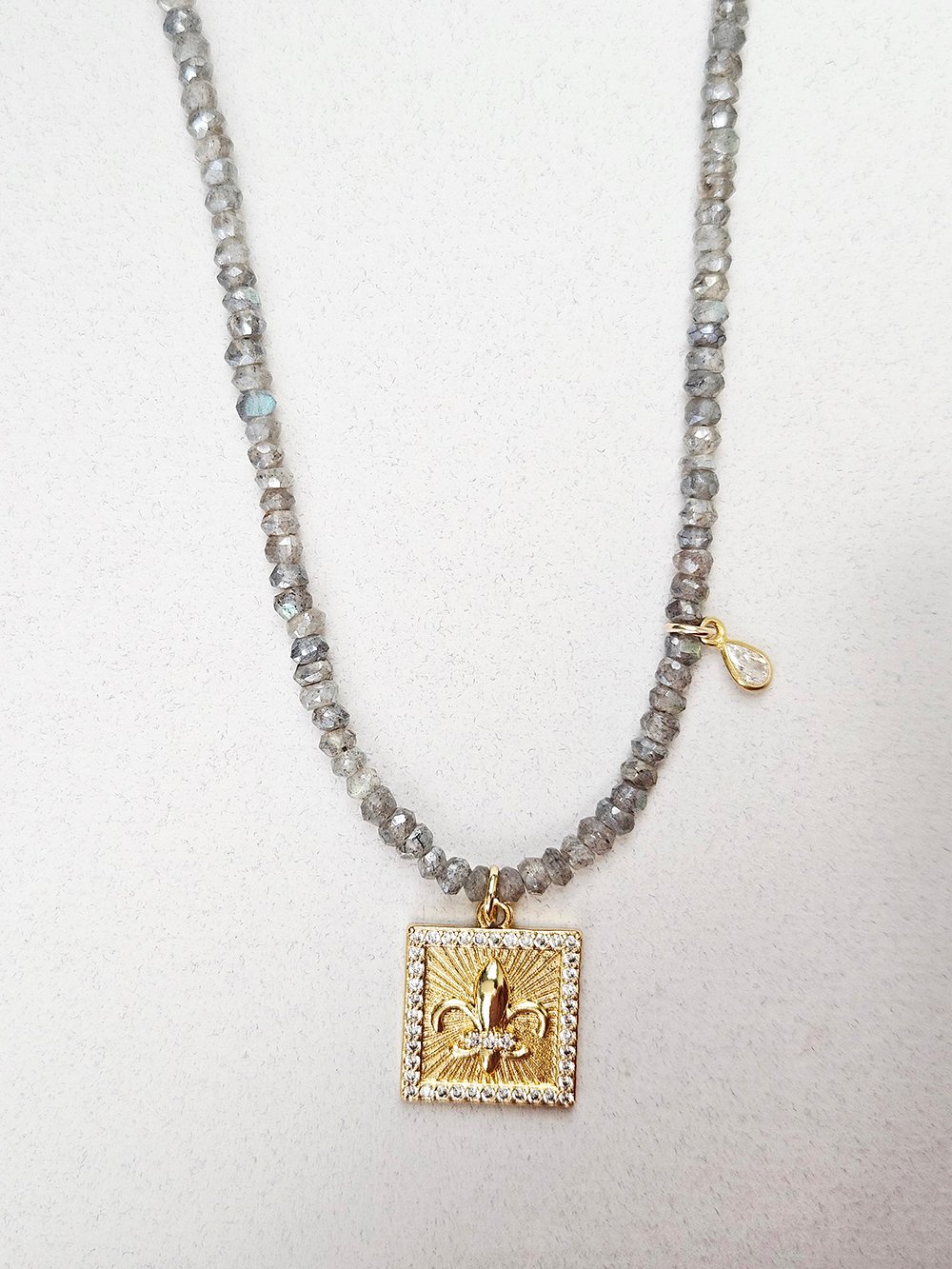 fleur de lis necklace