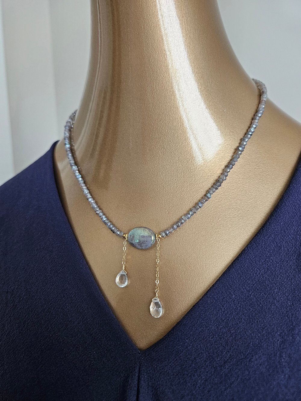 labradorite pendant necklace