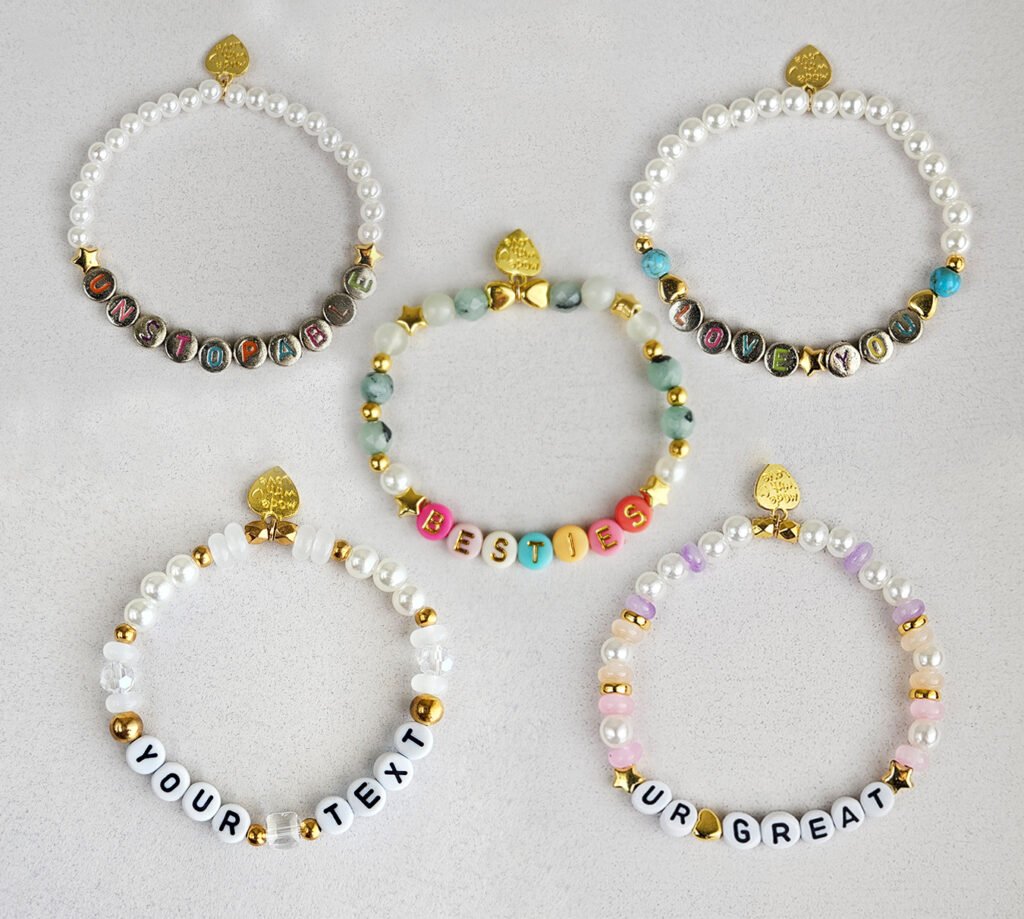 Letter bracelets