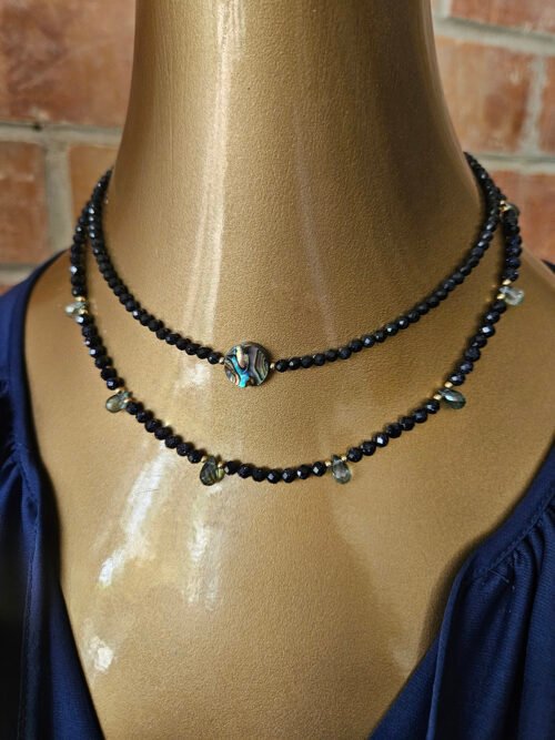 Alexandrite Topaz & Navy Blue Sunstone