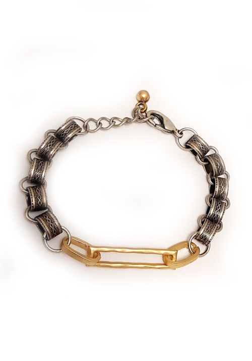 Mix metals bracelet – B 1358